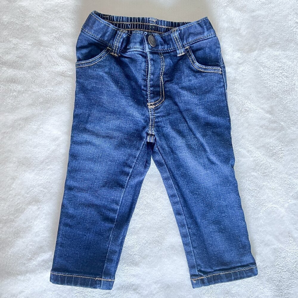 Toddler's Old Navy Straight Leg Jeans | Dark Wash | Size 12-18 Months